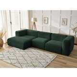 Bobochic Paris Tamno zelena kutna garnitura od bouclé tkanine (s lijevim kutom) Zephyr – | shoptok.hr