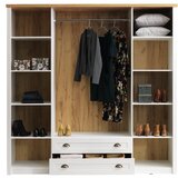 Olimp Sport Ormar MOON 210x210 bela/hrast | ePonuda.com