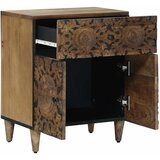  Ormar za krevet Smeđa 50 x 33 x 60 cm Čvrsto drvo manga | shoptok.hr