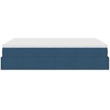  Otomanski krevet s madracem plavi 140x190cm od tkanine | shoptok.hr