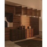 Kave Home Rjava komoda v orehovem dekorju 200x80x45 cm Onix – | Shoptok.si