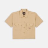 Dickies Srajce & Bluze WORK SHIRT CROPPED Zelena | Shoptok.si