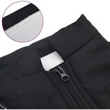 Kaput za pse s pojasom Crna 2XL Flis i Poliester | shoptok.hr