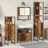  Set namještaja za kupaonicu 4 kom. Staro drvo | shoptok.hr