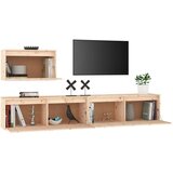 TV omarica 3 kosi trdna borovina, (20730090) | Shoptok.si