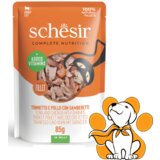 Schesir Cat Pouch Tuna & Chicken & Shrimps in Jelly 85g, Vlažna Hrana Za Mačke | ePonuda.com