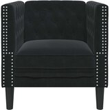 SOFA Crna 74,5 x 71 x 70,5 cm Baršun | shoptok.hr