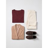 Sinsay Pamučna majica s V-izrezom | shoptok.hr