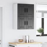  Ormar za Zid Lucca 2 pcs Crna 60 x 31 x 40 cm Konstruirano drvo | shoptok.hr