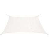  Senčno jadro HDPE kvadratne oblike 3,6x3,6 m belo, (20610949) | Shoptok.si