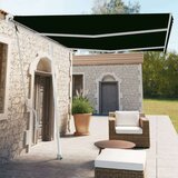  Prostostoječa avtomatska tenda 350x250 cm antracitna, (20728542) | Shoptok.si