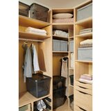 Premium Living Zložljiva Škatla Cindy, Siva, Ca. 23 L | Shoptok.si