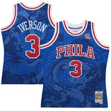 Mitchell And Ness muški Allen Iverson 3 Philadelphia 76ers 1996-97 Asian Heritage 6.0 Fashion Swingman dres