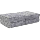  Modularna sofa 2 pcs Svjetlosiva 140 x 70 x 36 cm Tkanina | shoptok.hr
