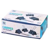 Biro time gripper kancelarijska štipaljka crna 12k - odaberite veličinu ( 482412 ) Cene