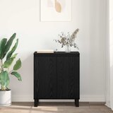  Kreveta Crni hrast 60 x 35 x 70 cm Konstruirano drvo Slike