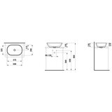 Laufen lua nadgradni lavabo 8.1208.3.000.109.1 | ePonuda.com