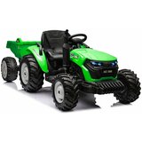  HC-306 Traktor na baterije s prikolicom, svijetlo zelena 24V Slike