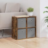  Kreveta s ladicama Dimljeni hrast 49,5 x 22 x 47 cm | shoptok.hr