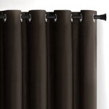 Restilo Rjava žametna zavesa za delno zatemnitev 140x270 cm Eyelets – | Shoptok.si