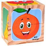  Drvene kocke sa voćem 4kom. | shoptok.hr