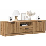 vidaXL TV omarica artisan hrast 140x35x40 cm inženirski les Cene
