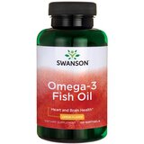Swanson Omega-3 riblje ulje s limunom, 150 gel kapsula - zdravlje srca i mozga Cene