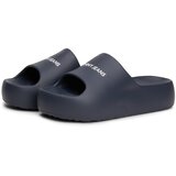 Tommy Jeans Nizki natikači mornarska / bela | Shoptok.si