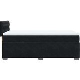 Box spring krevet s madracem crni 80 x 200 cm baršunasti | shoptok.hr