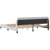 Okvir za krevet Dover bijeli 200x200 cm od umjetne kože | Eponuda.ba