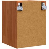  Ormar za Zid Zidne s pohranom 2 pcs Vosak smeđa 30 x 30 x 40 cm | shoptok.hr