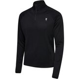 Hummel Muška dukserica HMLPULSE Half Zip Midlayer, Crna | ePonuda.com