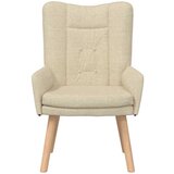  Fotelja Krema 63 x 67 x 94 cm Tkanina i šperploča | shoptok.hr