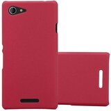 Cadorabo Case, združljiv s Sonyjem v Frosty Red - Hard Case zaščitni pokrov v zmrznjenem videzu proti praskam in udarcem, (20565713) | Shoptok.si