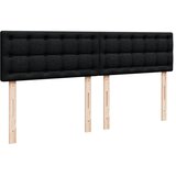  Krevet s oprugama i madracem crni 180x200 cm od tkanine | shoptok.hr