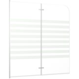  Tuš-kabina od kaljenog stakla 120 x 140 cm prugasta | Eponuda.ba
