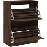 Ormarić za cipele s 2 ladice smeđa boja hrasta 80 x 42 x 108 cm | shoptok.hr