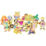  Set of Magnets Wooden Characters in Colorful Disguises, 20 pieces | shoptok.hr