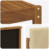  Set vanjskih sofa 6 kom. Prirodna | shoptok.hr