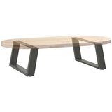  Noge za klubsko mizico v obliki črke U 2 kosa antracitne 60 x (30-31) cm jeklo, (22123987) | Shoptok.si