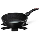 Berlinger Haus globoka granitna ponev 24cm črna roza BH-6184, (21237694) | Shoptok.si