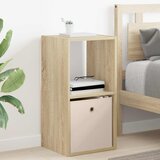  Noćni ormarić s ladicama 2 pcs Sonoma hrast 35 x 32 x 68,5 cm | shoptok.hr