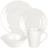 Vilde porcelanski servis za jedilni 16 delov – bel, za 4 osebe | Shoptok.si