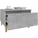  Stranska mizica betonsko siva 50x46x35 cm inženirski les, (20712371) | Shoptok.si