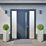  Vrtne sadilice 2kom trokutasta 40x34,5x75cm od nehrđajućeg čelika | shoptok.hr