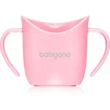 Be Active Ergonomic Training Cup otroški lonček z ročaji Pink 6 m+ 120 ml