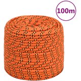  Brodski konop narančasti 6 mm 100 m od polipropilena | shoptok.hr