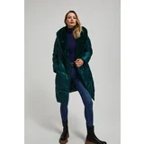 Moodo Long hooded jacket