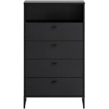 MID.YOU Visoka Komoda Janne, Črna | Shoptok.si