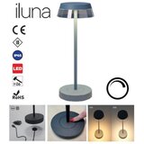  Redo 90310 - LED prigušiva stona lampa ILUNA LED/2,5W/5V 3000 mAh IP65 plava | Eponuda.com